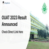 OUAT 2023 Result Announced @ouat.nic.in; Check Direct Link Here